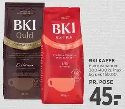MENY BKI KAFFE tilbud