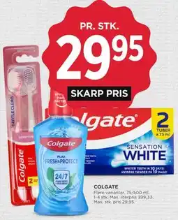 MENY COLGATE tilbud
