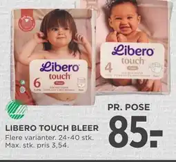MENY LIBERO TOUCH BLEER tilbud