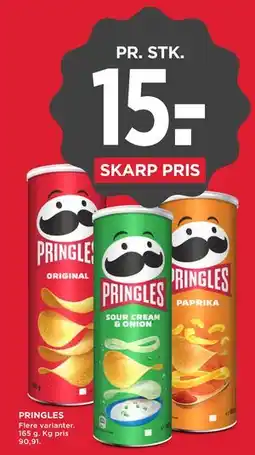 MENY PRINGLES tilbud