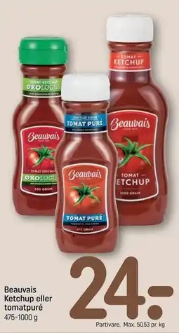 REMA 1000 Beauvais Ketchup eller tomatpuré tilbud