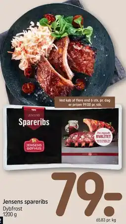 REMA 1000 Jensens spareribs tilbud