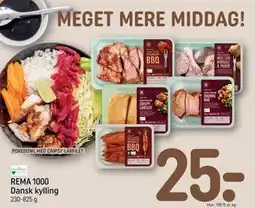 REMA 1000 REMA 1000 Dansk kylling tilbud