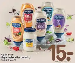 REMA 1000 Hellmann's Mayonnaise eller dressing tilbud