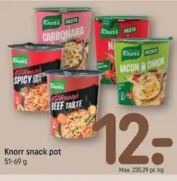 REMA 1000 Knorr snack pot tilbud