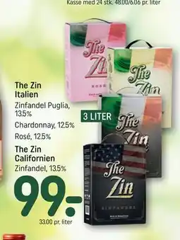 REMA 1000 The Zin Italien tilbud