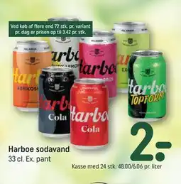 REMA 1000 Harboe sodavand tilbud