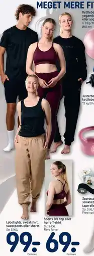 REMA 1000 Løbetights, sweatshirt, sweatpants eller shorts tilbud