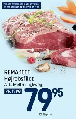 REMA 1000 REMA 1000 Højrebsfilet tilbud