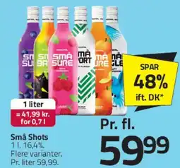 Fleggaard Små shots / drikkevarianter (1 l) tilbud