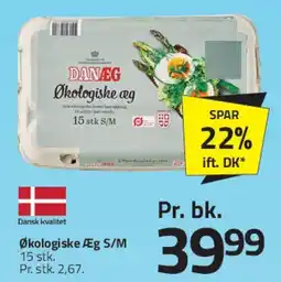 Fleggaard Økologiske æg (S/M) tilbud