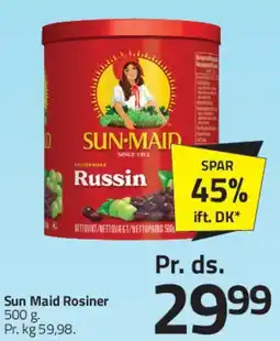 Fleggaard Sun Maid Rosiner tilbud