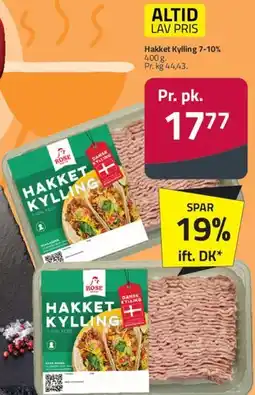 Fleggaard Hakket kylling (pakker) tilbud