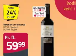 Fleggaard Baron de Ley Reserva tilbud