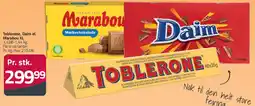 Fleggaard Toblerone, Daim el. Marabou XL tilbud