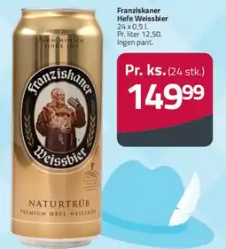 Fleggaard Paulaner Weissbier Franziskaner Hefe Weissbier tilbud