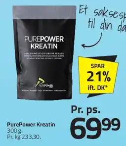 Fleggaard PurePower Kreatin tilbud