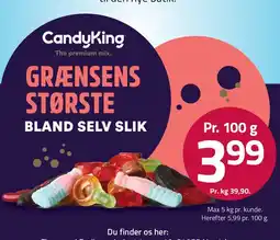Fleggaard GRÆNSENS STØRSTE BLAND SELV SLIK tilbud