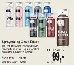 Harald Nyborg Spraymaling Chalk Effect tilbud