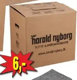 Harald Nyborg Harald Nyborg flytte- og opbevaringskasse tilbud