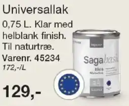Harald Nyborg Saga basic Universallak tilbud