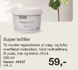 Harald Nyborg Saga basic Super letfiller tilbud