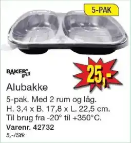 Harald Nyborg Baker grill Alubakke tilbud