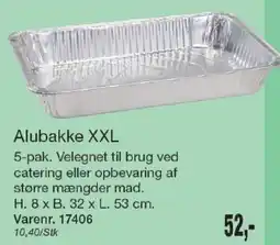 Harald Nyborg Alubakke XXL tilbud