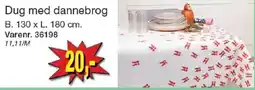 Harald Nyborg Dug med dannebrog tilbud