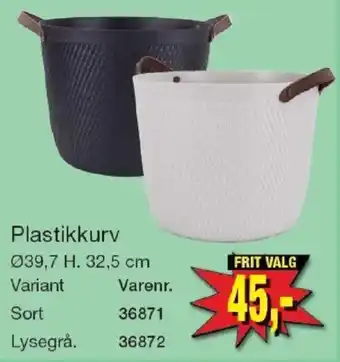 Harald Nyborg Plastikkurv tilbud