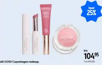 GOSH Copenhagen makeup