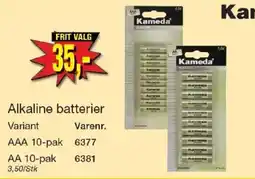 Harald Nyborg Kameda Alkaline batterier tilbud