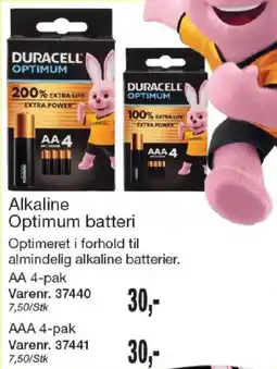 Harald Nyborg Duracell Optimum batteri tilbud