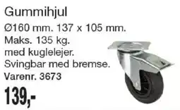 Harald Nyborg Gummi hjul tilbud