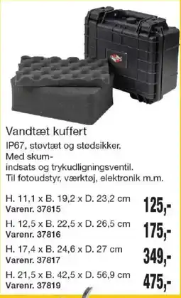 Harald Nyborg Vandtæt kuffert tilbud