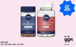 Matas Livol B Vitaminer tilbud
