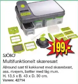 Harald Nyborg Sjöbo Multifunktionelt skæresæt tilbud