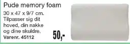 Harald Nyborg Pude memory foam tilbud