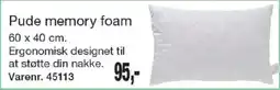 Harald Nyborg Pude memory foam tilbud