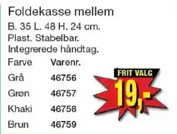 Harald Nyborg Foldekasse mellem tilbud
