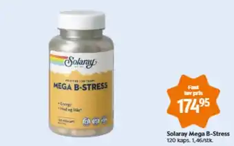 Matas Solaray Mega B-Stress tilbud