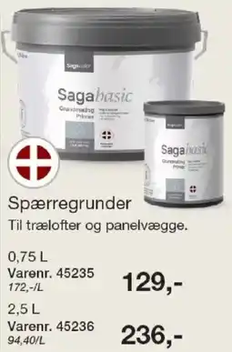Harald Nyborg Saga basic Spærregrunder tilbud