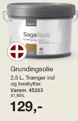 Harald Nyborg Saga basic Grundingsolie tilbud