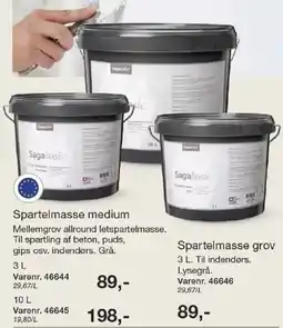 Harald Nyborg Saga basic spartelmasse medium tilbud