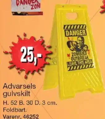 Harald Nyborg Advarsels gulvskilt tilbud