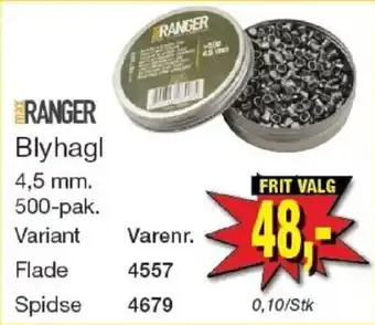 Harald Nyborg Ranger blyhagl tilbud