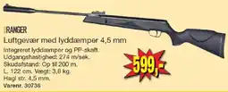 Harald Nyborg Max Ranger Luftgevær med lyddæmper 4,5 mm tilbud