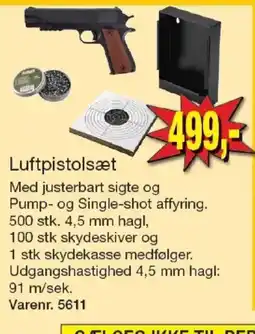 Harald Nyborg Luftpistolsæt tilbud