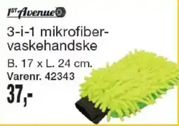 Harald Nyborg 1st Avenue 3-i-1 mikrofiber-vaskehandske tilbud
