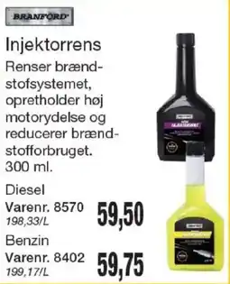 Harald Nyborg Branford Injektorrens tilbud